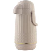 Garrafa Térmica Mb Home Classic Valentina 1L Bege Garrafa Térmica Mb Home Classic Valentina 1L Bege