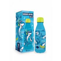 Garrafa Térmica Metal 350ml - Tubarão - Brasfoot Garrafa Térmica Metal 350ml - Tubarão - Brasfoot