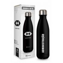 Garrafa Térmica Metal 500ml Emborrachado - Curso Administração Presente Brasfoot Garrafa Térmica Metal 500ml Emborrachado - Curso Administração Presente Brasfoot