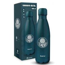 Garrafa Térmica Metal 500ml - Palmeiras - Brasfoot Garrafa Térmica Metal 500ml - Palmeiras - Brasfoot