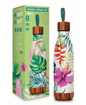 Garrafa térmica metal neo 500ml fly - tropical refrescante brasfoot