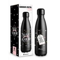Garrafa Termica Metal Neo 500ml Mae Maior Amor Do Mundo