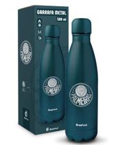 Garrafa termica metal neo 500ml times - palmeiras - brasfoot