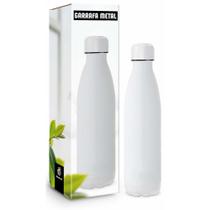 Garrafa térmica metal neo 800ml- branca - Brasfoot