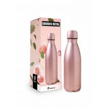 Garrafa Térmica Metal Neo Rosé Metálico 350Ml 10620 Brasfoot 30354 Garrafa Térmica Metal Neo Rosé Metálico 350Ml 10620 Brasfoot 30354