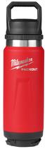 Garrafa térmica Milwaukee Packout 1064mL (vermelha) 48-22-8397R Garrafa térmica Milwaukee Packout 1064mL (vermelha) 48-22-8397R