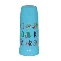 Garrafa Termica Mini Kids Alfabeto 300ml - Ceu Azul - Mor