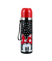 Garrafa Térmica Minnie 500ml - Alça, Tampa Vermelha