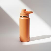 Garrafa Térmica MS-922 800ml Aço Inox com Protetor de Silicone