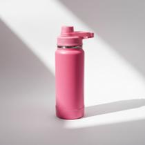 Garrafa Térmica MS-922 800ml Aço Inox com Protetor de Silicone