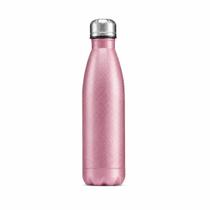 Garrafa Térmica MS914 500ml Aço Inox Portátil Viagem Metálica Cintilante Garrafa Térmica MS914 500ml Aço Inox Portátil Viagem Metálica Cintilante