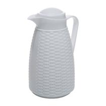 Garrafa termica new rattan 400ml branca plastico wolff
