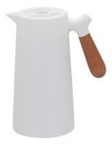 Garrafa Térmica Norden Home&Co 25x13x13cm Plástico Branco 1L para Mesa Posta Jantar e Ceia Garrafa Térmica Norden Home&Co 25x13x13cm Plástico Branco 1L para Mesa Posta Jantar e Ceia