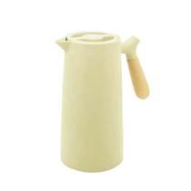 Garrafa Térmica Nórdica 1L Menta Com Cabo de Madeira Teca