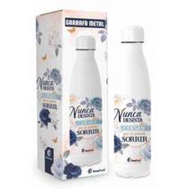 Garrafa termica nunca desista das coisas que te fazem sorrir - PDV