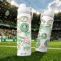 Garrafa Térmica Palmeiras Gocase Fresh Inox Parede Dupla 650ml Garrafa Térmica Palmeiras Gocase Fresh Inox Parede Dupla 650ml