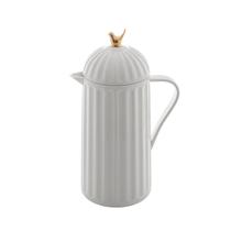 Garrafa Térmica para Café Chá Plástico Bird 1 Litro Branca