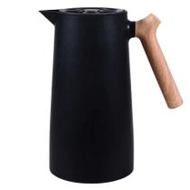 Garrafa Térmica para Café e Chá Parede Dupla 1L Preto Fosco Garrafa Térmica para Café e Chá Parede Dupla 1L Preto Fosco