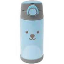 Garrafa Térmica Parede Dupla 400Ml - Gumy Azul Buba Garrafa Térmica Parede Dupla 400Ml - Gumy Azul Buba