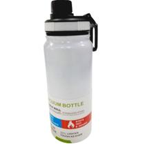 Garrafa Térmica Parede Dupla Alça 600ml Branco - Quanhe