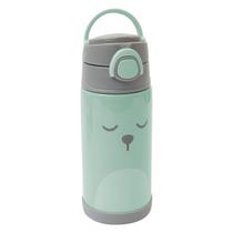 Garrafa Térmica Parede Dupla Gummy Verde Buba 400ml