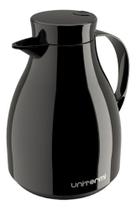 Garrafa Térmica Paris Bule Gatilho 1 Litro Unitermi Preto