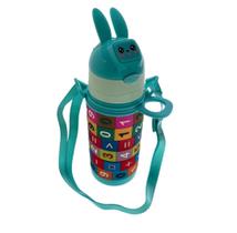 Garrafa Térmica Personagem Coelho Azul Portátil Garrafa Térmica Personagem Coelho Azul Portátil