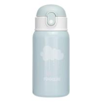 Garrafa Térmica Pimpolho Inox 400ml Com Canudo Infantil