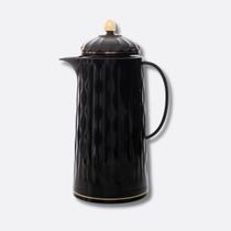 Garrafa Térmica Plástica 1L Wolf Modelo Grécia Café Elegante Garrafa Térmica Plástica 1L Wolf Modelo Grécia Café Elegante