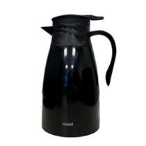 Garrafa Térmica Plástica Bule 1L Cafés Chás Preto - Mood Garrafa Térmica Plástica Bule 1L Cafés Chás Preto - Mood
