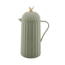 Garrafa Térmica Plástico 1L Wolff Bird Menta Relevo Garrafa Térmica Plástico 1L Wolff Bird Menta Relevo
