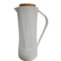 Garrafa térmica plastico queen branco 1l bon gourmet