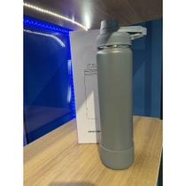 Garrafa Térmica Premium Aço Inoxidável + Personalização + Protetor de silicone Garrafa Térmica Premium Aço Inoxidável + Personalização + Protetor de silicone