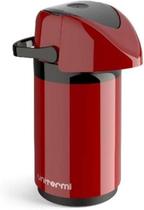 Garrafa Termica Pressao 600Ml Verona Vermelha UnitermI Garrafa Termica Pressao 600Ml Verona Vermelha UnitermI