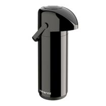 Garrafa térmica pressão de vidro 1 litro Garrafa térmica pressão de vidro 1 litro