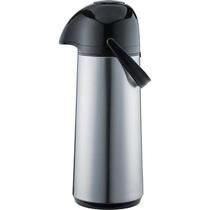 Garrafa Térmica Pressão Expressar Inox 1l 1 Garrafa Térmica Pressão Expressar Inox 1l 1