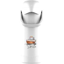 Garrafa Térmica Pressão M. Pump 1L Smile Termolar 8790ESMI Garrafa Térmica Pressão M. Pump 1L Smile Termolar 8790ESMI