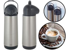 Garrafa Térmica Pressão Mor 1,9l Inox Vidro Chá Café Água 25101911