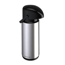 Garrafa Térmica Pressão Verona 1,8 L Inox - Unitermi Garrafa Térmica Pressão Verona 1,8 L Inox - Unitermi