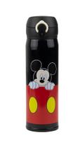 Garrafa Térmica Preta Mickey 400ml - Disney Garrafa Térmica Preta Mickey 400ml - Disney