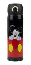 Garrafa Térmica Preta Mickey Mouse 400ml Disney