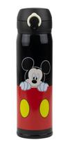Garrafa Térmica Preta Mickey Mouse 400ml Disney
