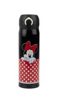Garrafa Térmica Preta Minnie 400Ml - Disney - Minas de presentes