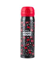 Garrafa Térmica Preta Minnie 400ml - Disney