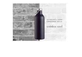 Garrafa Térmica Preto com alça Esportiva 500ml Mantém 12h - CODAY Garrafa Térmica Preto com alça Esportiva 500ml Mantém 12h - CODAY