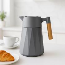 Garrafa Térmica Prisma 950 ml Design Moderno Para Cozinha Garrafa Térmica Prisma 950 ml Design Moderno Para Cozinha