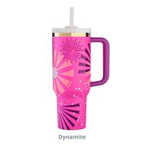 Garrafa Térmica Quencher Edição Barbie 1200 ml Aço Inox com Alça, Tampa e Canudo
