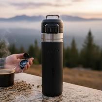 Garrafa térmica Quick Flip Stanley 710ml Black 8540 Garrafa térmica Quick Flip Stanley 710ml Black 8540