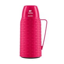 Garrafa Térmica Rattan 1 Litro Rosa Starlux
