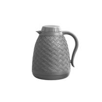 Garrafa Térmica Rattan 400ml Design Clássico e Elegante, Conserva Bebidas Quentes e Frias, Ideal para Café e Chá